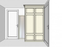 шкаф в прихожей классика от 56 тыс. за метр