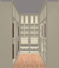 Гардеробная в шпоне дуба от 50 тыс за метр