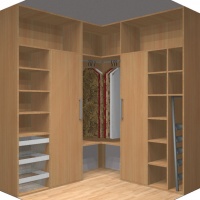 гардеробная угловая ЦЕНА 116 тыс. руб